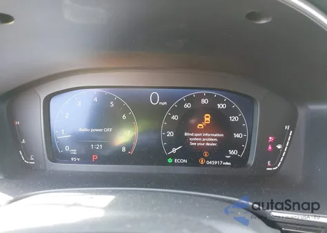 2023 Honda Civic Touring z USA, uszkodzony, nr VIN 2HGFE1F90PH307537